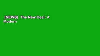 [NEWS]  The New Deal: A Modern History by Michael A. Hiltzik Full