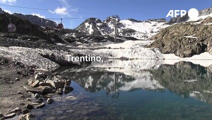 Pink ice in Italy's Alps sparks algae probe