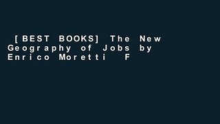 [BEST BOOKS] The New Geography of Jobs by Enrico Moretti  Free