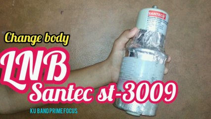 Lnb Santec St 3009 mounted on the c band bracket_HD