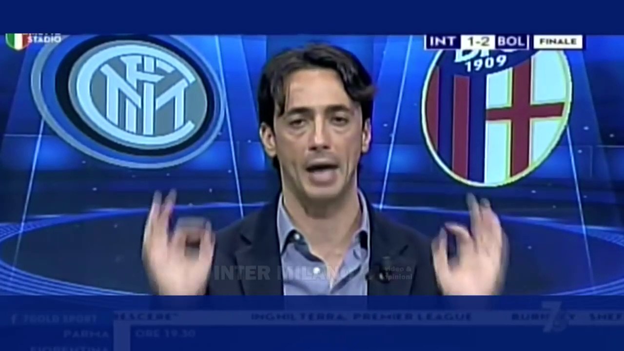 INTER-BOLOGNA 1-2 * LA CRONACA DI FILIPPO TRAMONTANA: " BASTA! CHI NON È DA INTER GIOCHI ALTROVE"