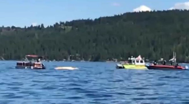 अमेरिका के इदाहो में विमान हादसा, भीषण टक्कर के बाद झील में डूबे दो हवाई जहाज