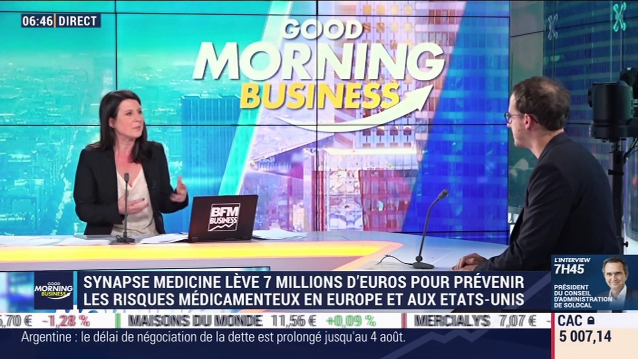 Clément Goehrs (Synapse Medicine) : Synapse Medicine, leader de l'aide à la prescription en télémédecine - 06/07