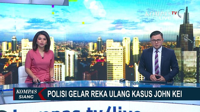 Rekonstruksi Kasus John Kei Terkait Pembunuhan Berencana