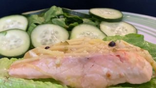 Coco Garlic Samon | Garlic Salmon | Garlic Fish | Kitchen with a Knife | In 5 minutes-Ep6