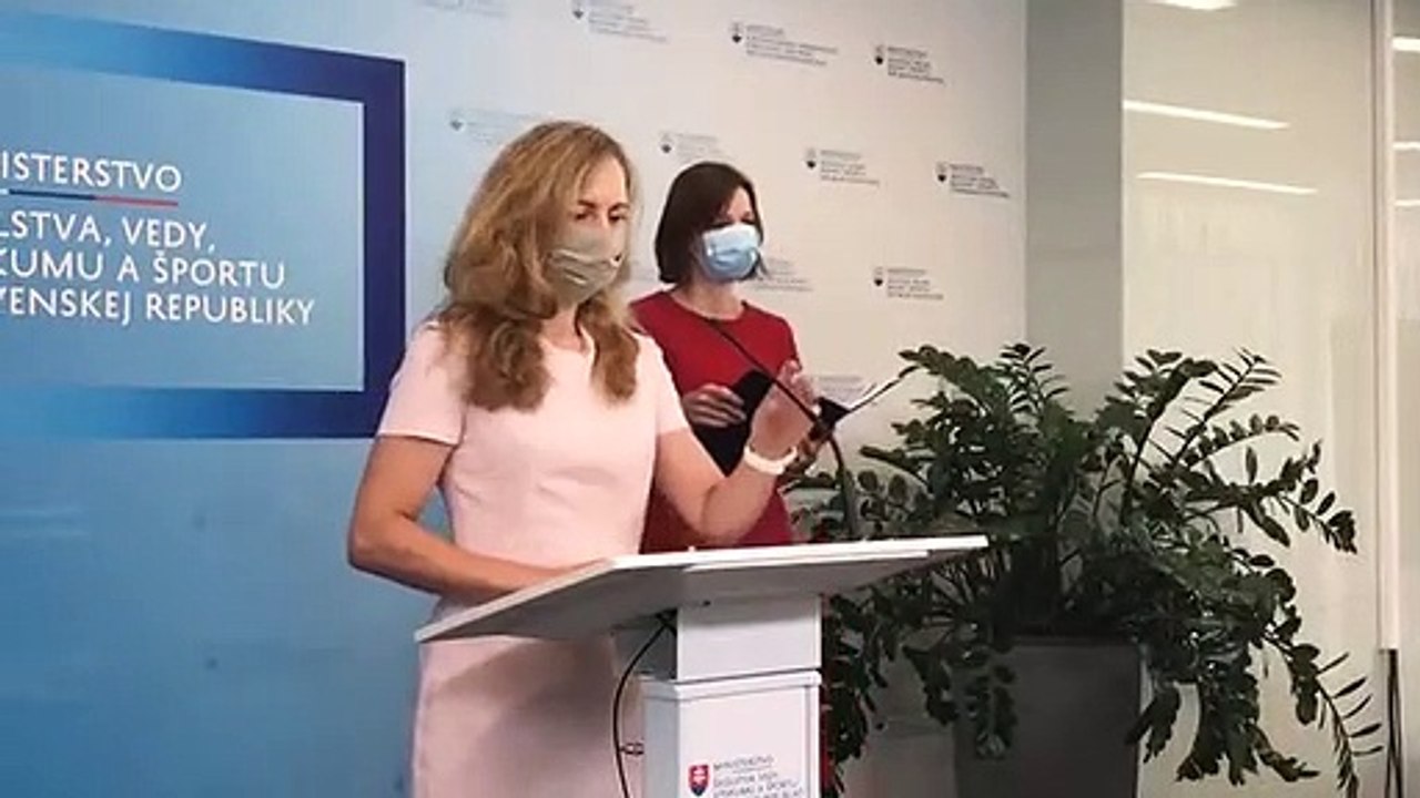 ZÁZNAM: TK tajomníčky ministerstva školstva, vedy, výskumu a športu SR Moniky Filipovej
