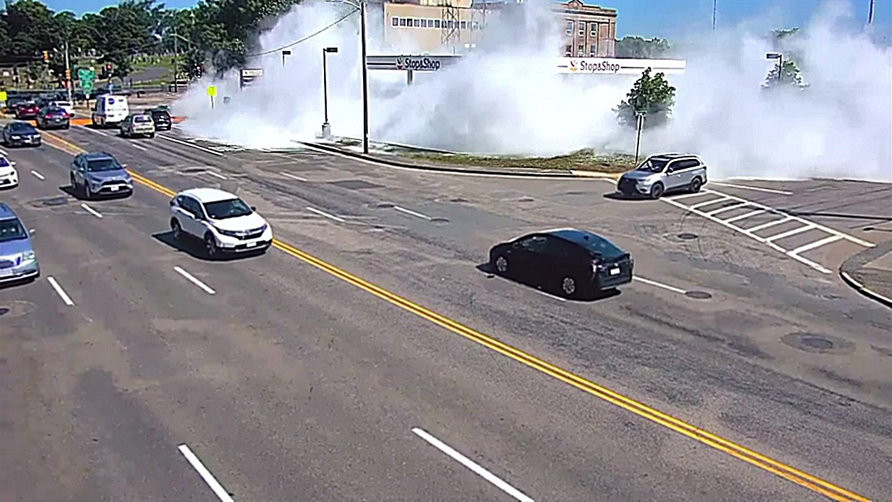 Les extincteurs d'une station-service se déclenchent sans raison