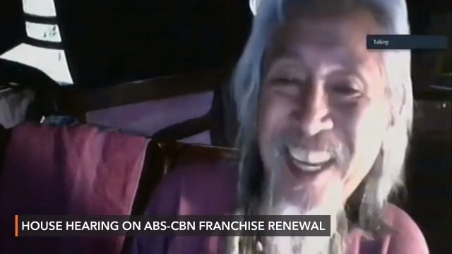 At House hearing on ABS-CBN franchise, Kidlat Tahimik laments all networks' 'bias for trending'