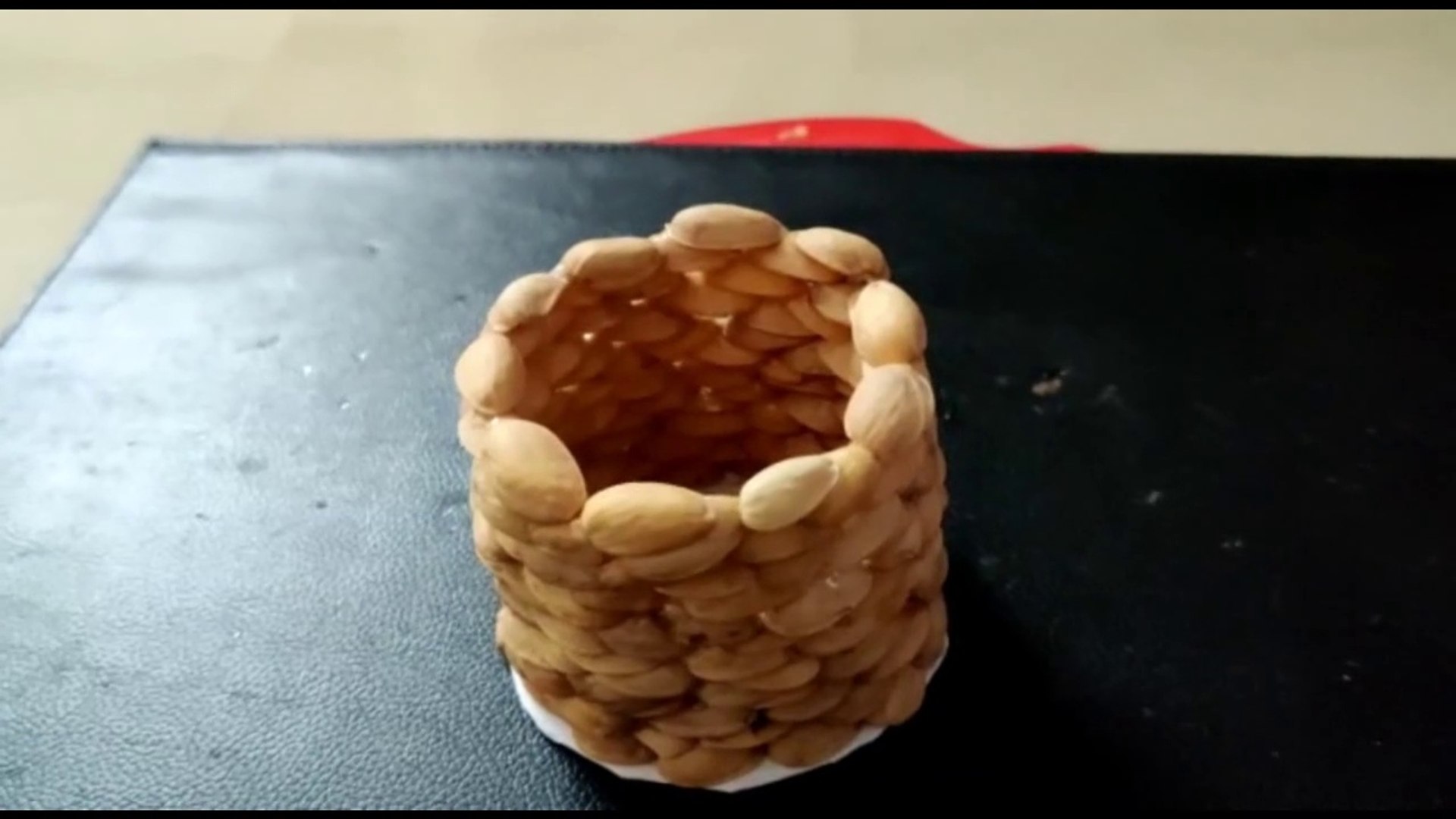 Pen Stand Hand Craft with Pista Shells - video Dailymotion