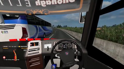 Angry SCANIA Bus Trying To Overtake Everyone In Dhaka Mymenshingh Highway _ Euro