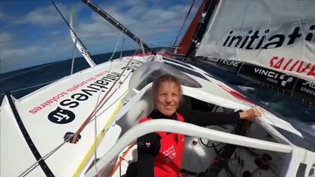 Vendée-Arctique-Les Sables d’Olonne 2020 : Samantha DAVIES - INITIATIVES CŒUR - Onboard