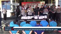 Polisi Ringkus 7 Napi Pengedar Narkoba di Dalam Lapas