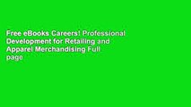 Free eBooks Careers! Professional Development for Retailing and Apparel