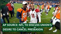 AP source: NFL to discuss union's desire to cancel preseason, and other top stories from July 06, 2020.