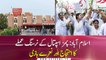 ISLAMABAD: Nursing staff of PIMS Hospital stages protest