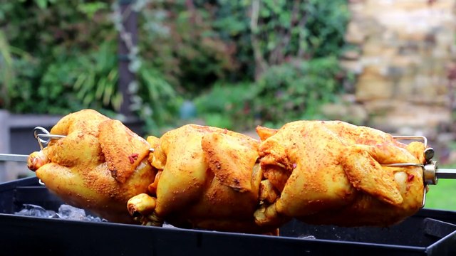 Rotisserie Chicken Recipe How to make Charcoal Chicken _ Persian BBO Chicken Recipe