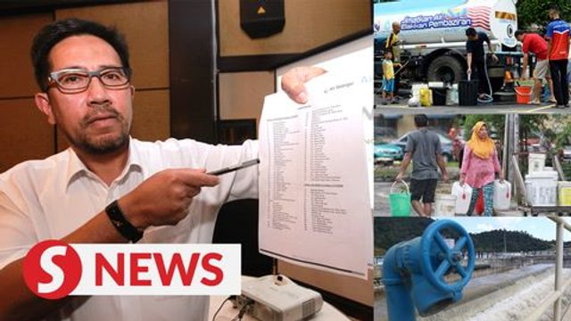 Air Selangor: Water disruption for 290 areas in Klang Valley from July 14-17