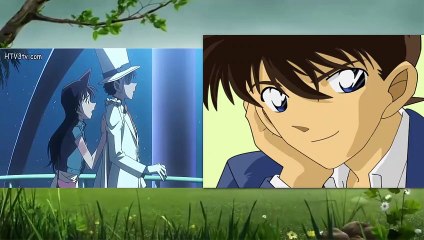 Ran và Kaito Kid xém hôn nhau, may mà