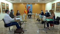 López Miras preside la reunión del Comité de Seguimiento Covid-19