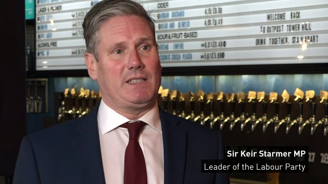 Starmer visits BrewDog pub and brewery in London