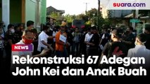 Rekonstruksi Kasus Penyerangan Nus Kei, John Kei dan Anak Buah Peragakan 67 Adegan