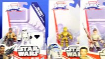 Star Wars The Force Awakens Playskool Heroes Finn & Rey Fight Off Stormtrooper