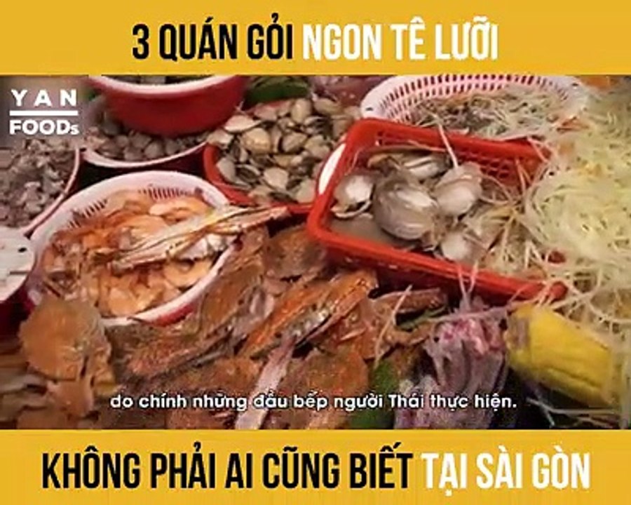 Bộ 3 quán gỏi khét tiếng tại Sài Gòn ngon quên lối về