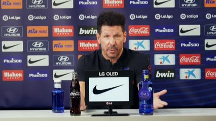 Simeone: "Al Madrid le cobran más penales, porque ataca más"