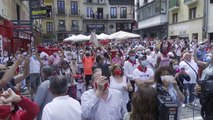 Pamplona vive su 6 de julio más extraño sin chupinazo de Sanfermines