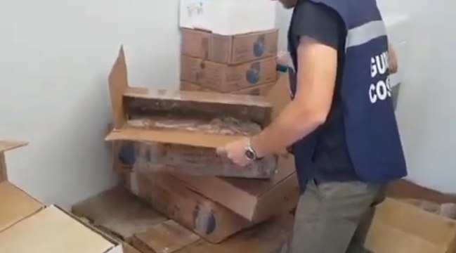 Bari - Pesce lavorato illegalmente: sequestro della Guardia Costiera (06.07.20)