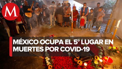 México supera a Francia y España en muertes por coronavirus