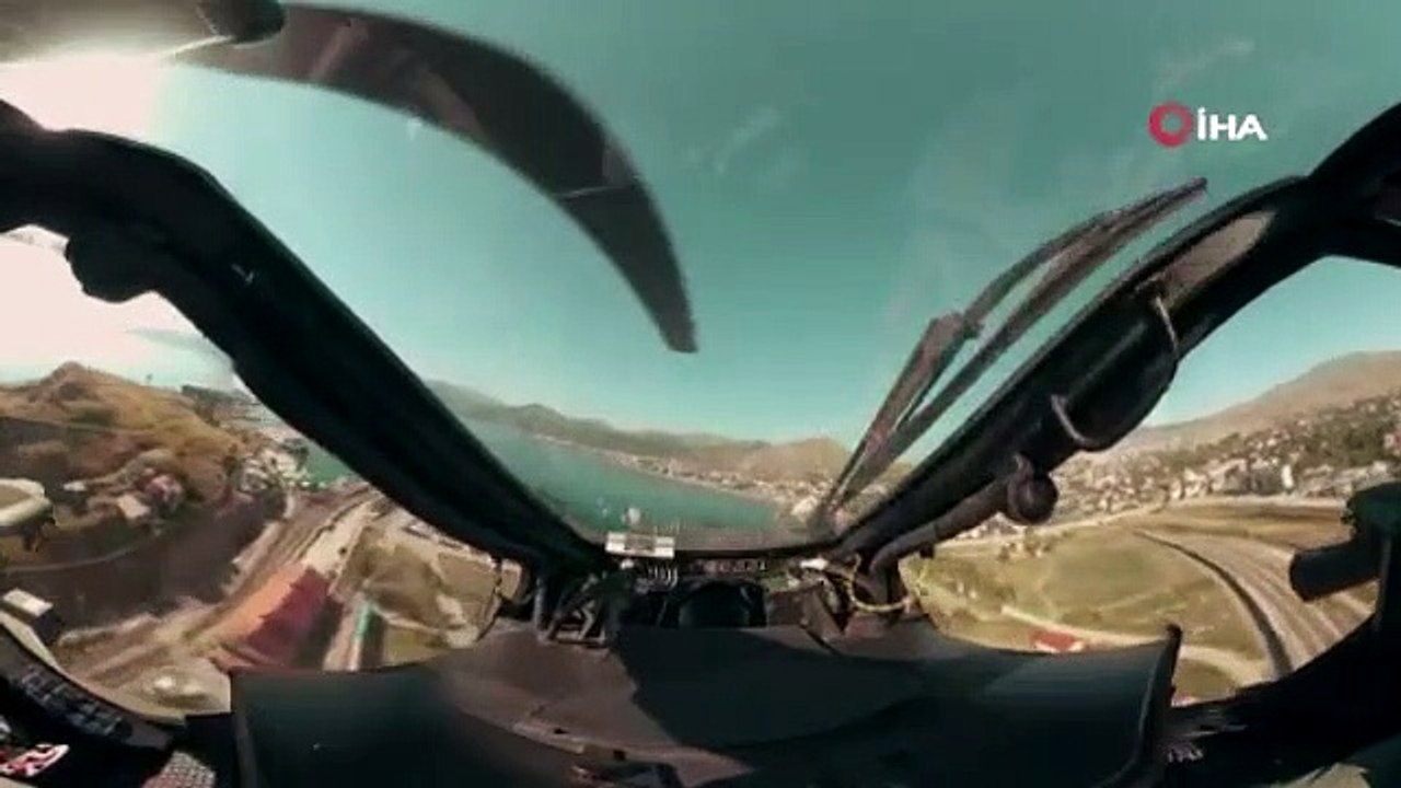 Atak helikopterinden gerçek operasyon görüntüleri