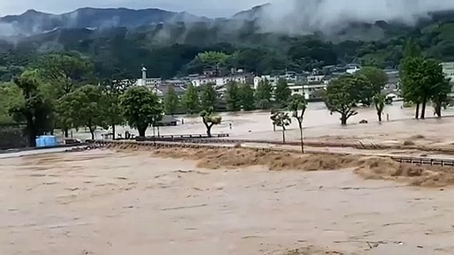 Inundaciones devastadoras en Japón