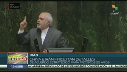 Irán afina detalles de acuerdo con China para los próximos 25 años