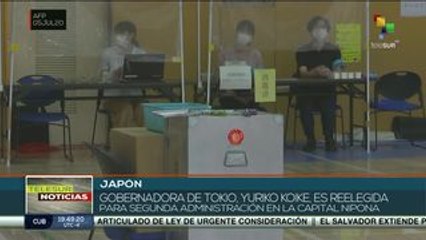 Logra la reelección la gobernadora de Tokio