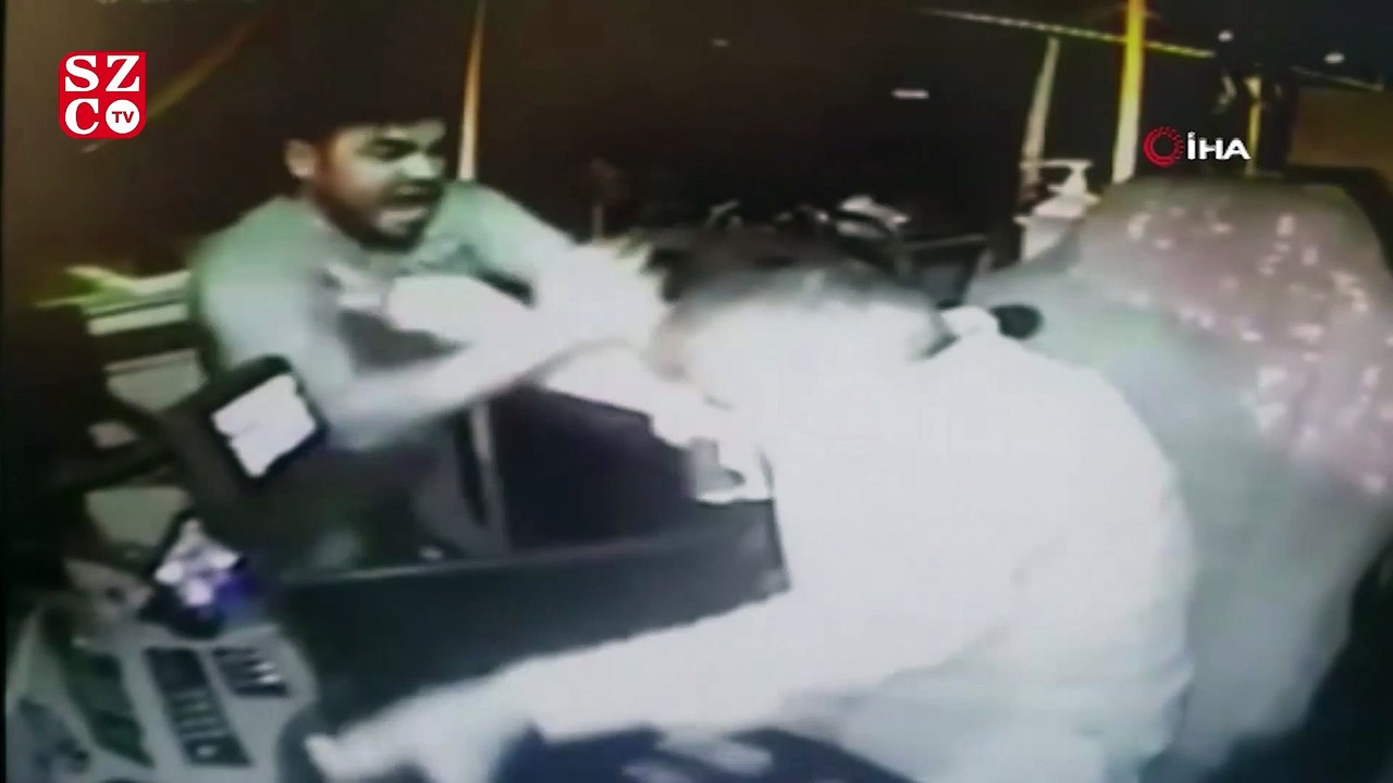 Maske yüzünden otobüs şoförünü darp etti