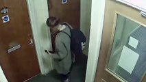 CCTV footage of Chantelle Taylor leaving her home