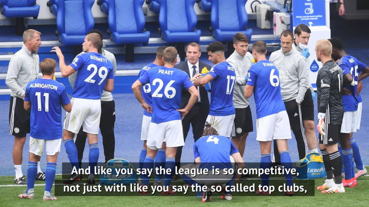 FOOTBALL: Premier League: What Leicester have done this season is "remarkable" - Rodgers