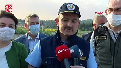 Bakan Pakdemirli: 300 hektara yakın bir alanı kaybettik