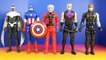 Marvel Avengers Titan Hero Series Captain America Marvel's Falcon Ant-Man Winter Soldier and Hawkeye