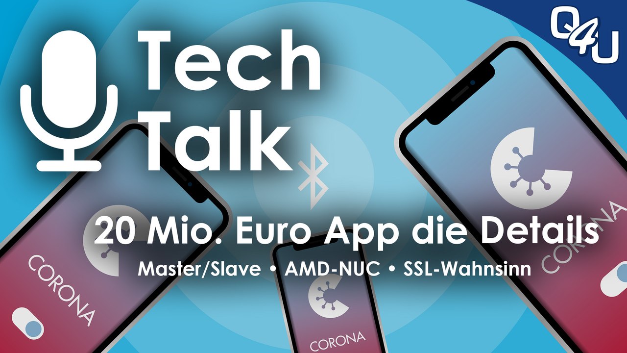 20 Mio. € App, Master/Slave, AMD-NUC, SSL-Wahnsinn, Hyper Scape | QSO4YOU.com Tech Talk #28
