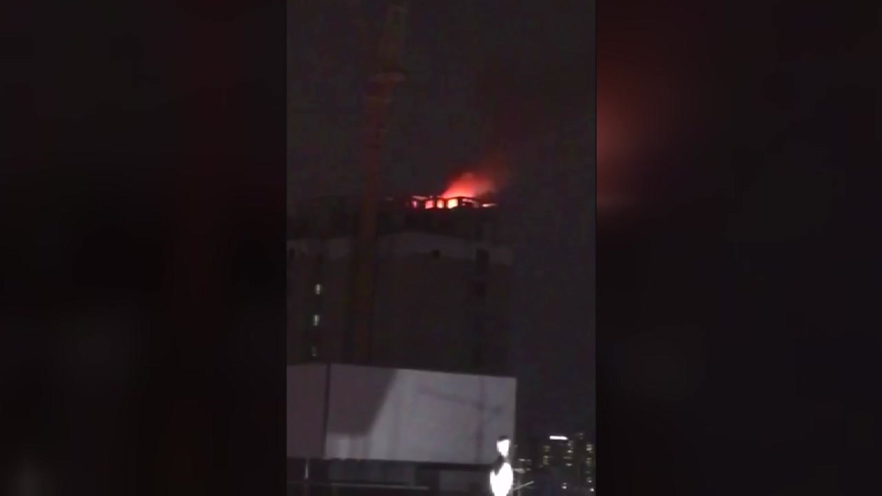 서울 장안동 오피스텔 공사장서 불..."인명 피해 없어" / YTN