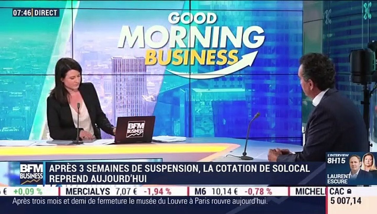Pierre Danon en interview sur BFM  #Solocal