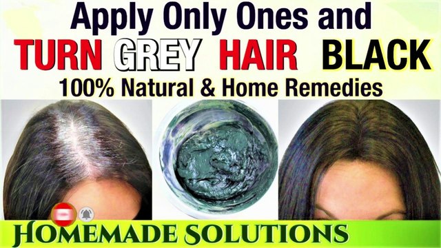 Natural Hair colour without chemicals at home