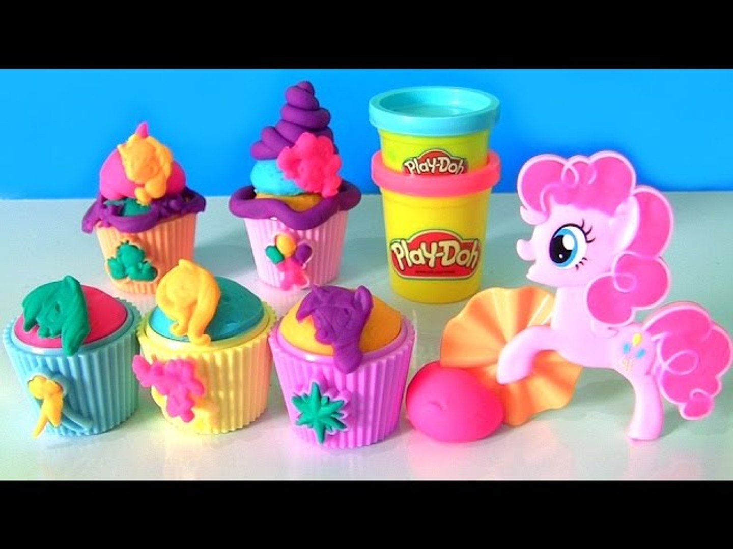 Hasbro Play-Doh kneading set with accessories My Little Pony Cupcake Party NEW 