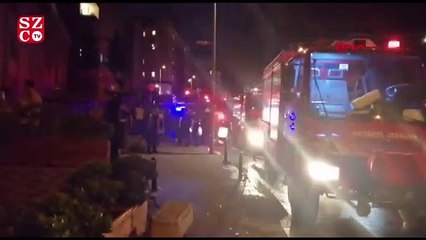 Mecidiyeköy'de televizyon tamir atölyesinde patlama