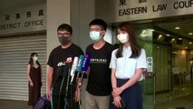 Hong Kong activist Joshua Wong condemns China law