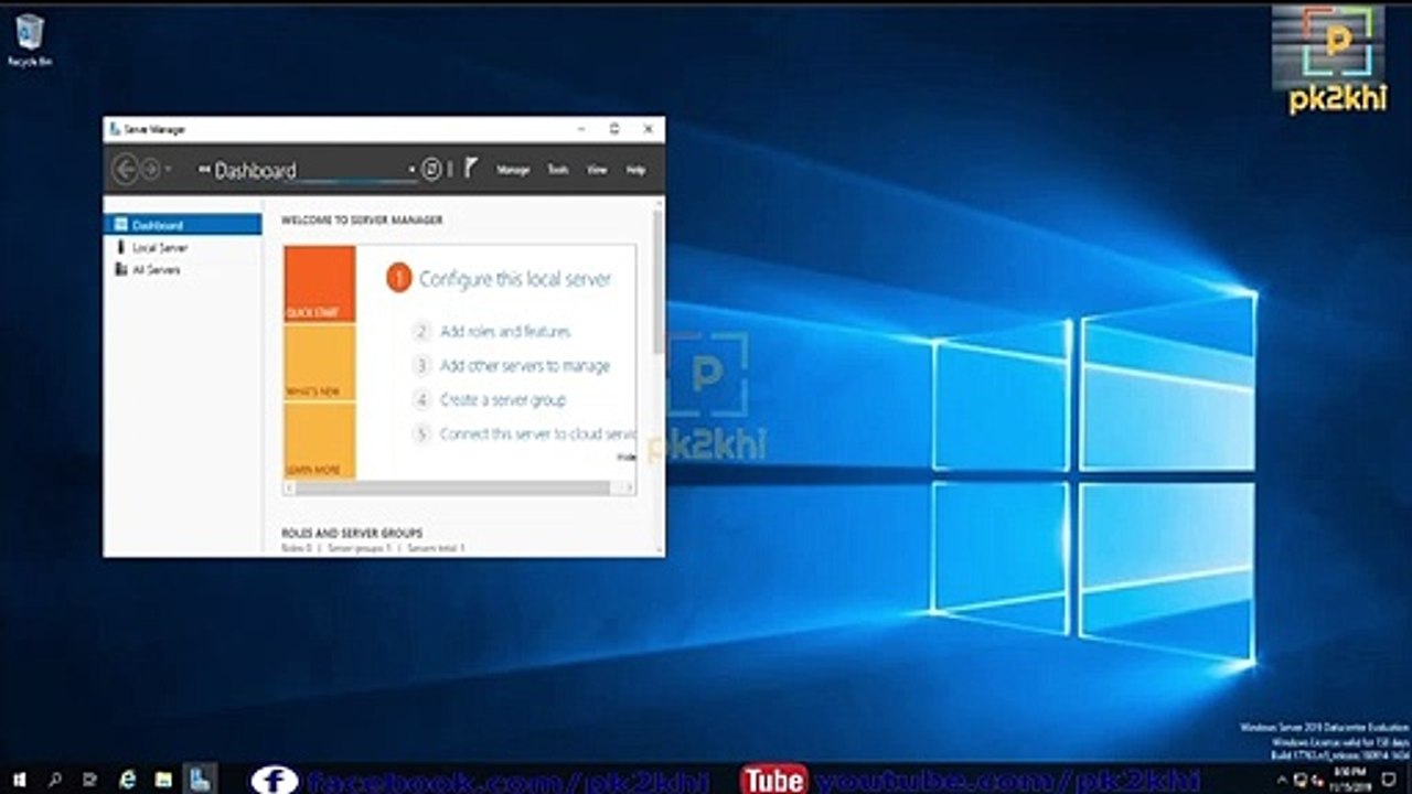 Config and Setup DHCP Windows Server 2019
