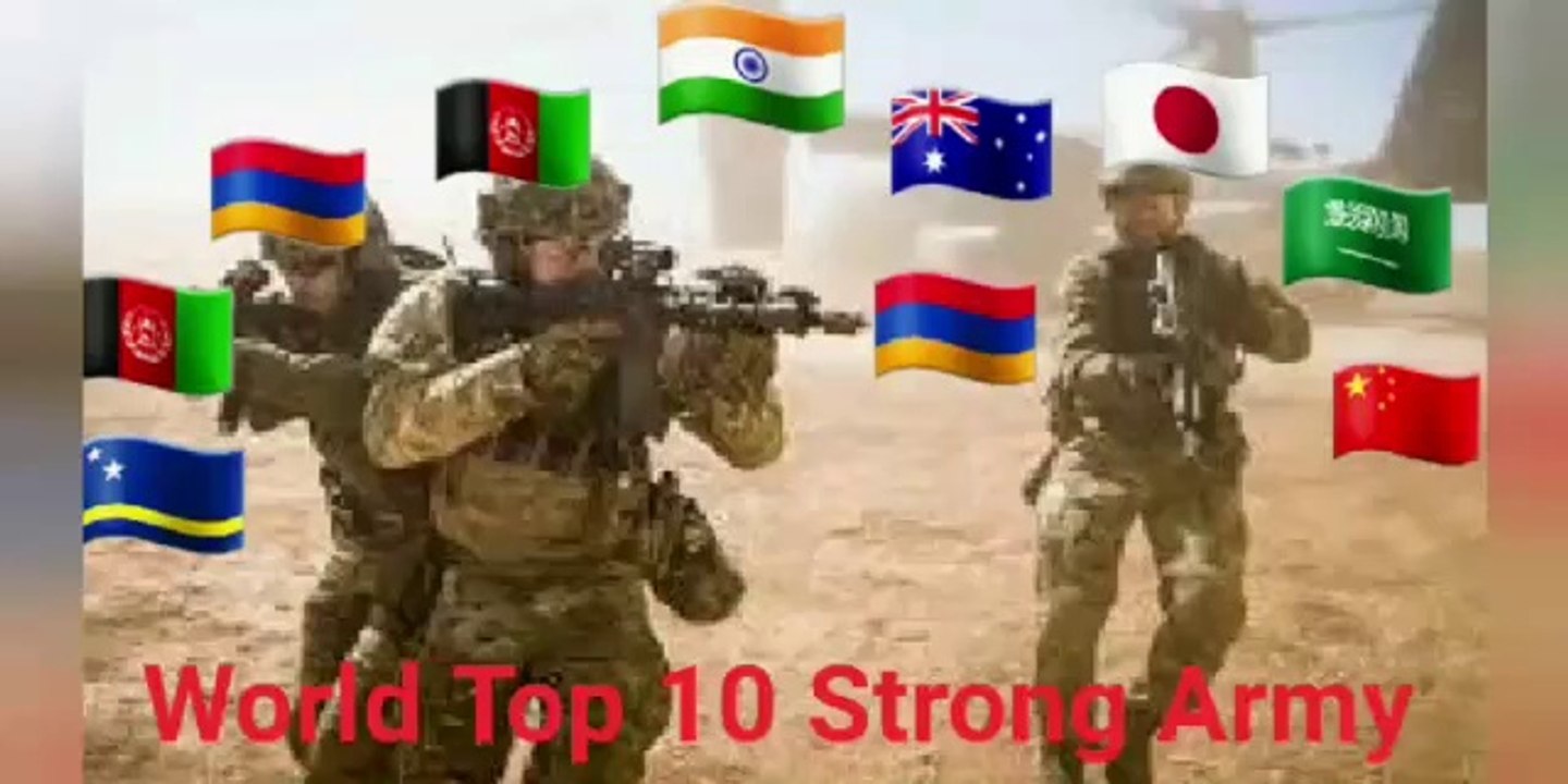 Top 10 Powerful Military in the world.