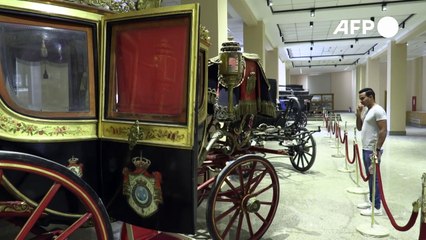 Carruagens reais restauradas